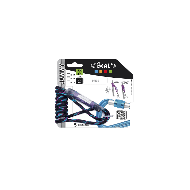 Anneau autobloquant Jammy 35-50-60 cm BéalBEALCroque MontagneAnneau autobloquant Jammy 35-50-60 cm BéalBEALCroque Montagne