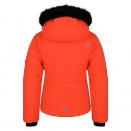 Veste de ski fille Predate Fiery Coral DGP332 Dare 2BDARE 2 BECroque Montagne