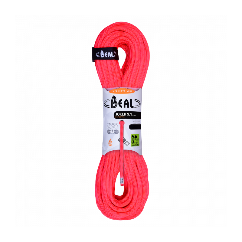 Corde multi-normes Joker 9.1 unicore L 60 Mètres Dry Cover BéalBEALCroque Montagne