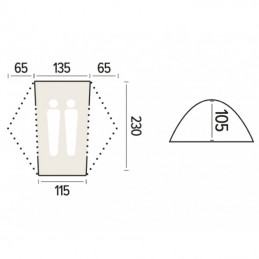 Tente de randonnée JAYA 4000 JametJAMETCroque Montagne, Tente de randonnée JAYA 4000 Jamet, JAMET, , , Croque Montagne,