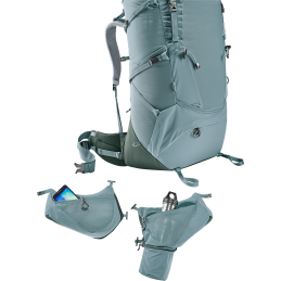 , Sac à dos de trekking Aircontact Core 65+10 SL Deuter, DEUTER, ,  Croque Montagne