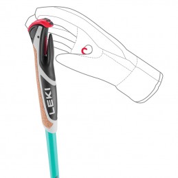 , Bâtons de skating CC 450 Leki, LEKI, Croque Montagne, Bâtons de skating CC 450 Leki, LEKI, Croque Montagne