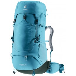 3340223-3249-AircontactLite45plus10SL_lagoon_ivy-D-00, Sac à dos Aircontact Lite 45+10 SL Deuter, DEUTER, Croque Montagne
