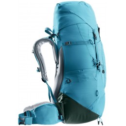 3340223-3249-AircontactLite45plus10SL_lagoon_ivy-D-02, Sac à dos Aircontact Lite 45+10 SL Deuter, DEUTER, Croque Montagne