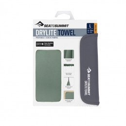 , Serviette microfibre DRYlite TOWEL L 60x120 Sea to Summit, SEA TO SUMMIT, Croque Montagne