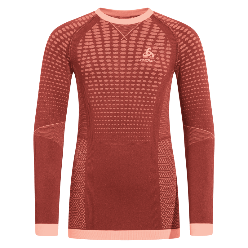 , Tee shirt enfant manches longues Performance Warm Odlo, ODLO, Croque Montagne