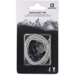 Kit Lacets de rechange Quicklace grey 326672 SalomonSALOMONCroque Montagne