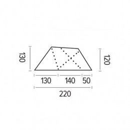 Tente Cyclo 2 places Jamet, Tente Cyclo 2 places Jamet, JAMET, Croque Montagne