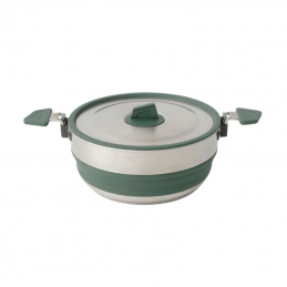CASSEROLE PLIABLE ACIER 3L SEA TO SUMMIT, Casserole pliable en acier 3L Sea To Summit, SEA TO SUMMIT, Croque Montagne