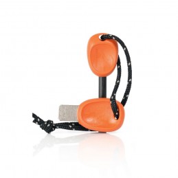 FIRESTEEL_ORANGE_LMF_CROQUE_MONTAGNE, Allume-feu Swedish FireSteel BIO scout 2 in 1, LIGHT MY FIRE, Croque Montagne