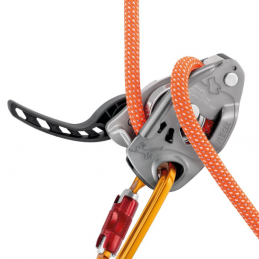 Assureur Neox Petzl gris, Assureur Neox Petzl, PETZL, Croque Montagne, Assureur Neox Petzl, PETZL, Croque Montagne