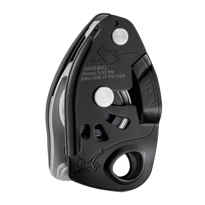 Assureur Neox Petzl noir, Assureur Neox Petzl, PETZL, Croque Montagne, Assureur Neox Petzl, PETZL, Croque Montagne