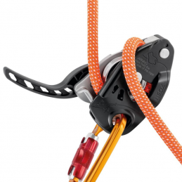 Assureur Neox Petzl noir, Assureur Neox Petzl, PETZL, Croque Montagne, Assureur Neox Petzl, PETZL, Croque Montagne