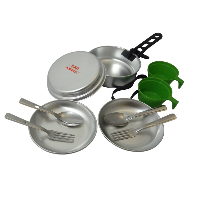 Popote Alu Scout 2 Personnes 1.1L Cao Camping, Popote Alu Scout 2 Personnes 1.1L Cao Camping, CAO CAMPING, Croque Montagne