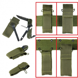 Couteau inox bivouac avec housse Cao Camping, Couteau inox bivouac avec housse Cao Camping, CAO CAMPING, Croque Montagne