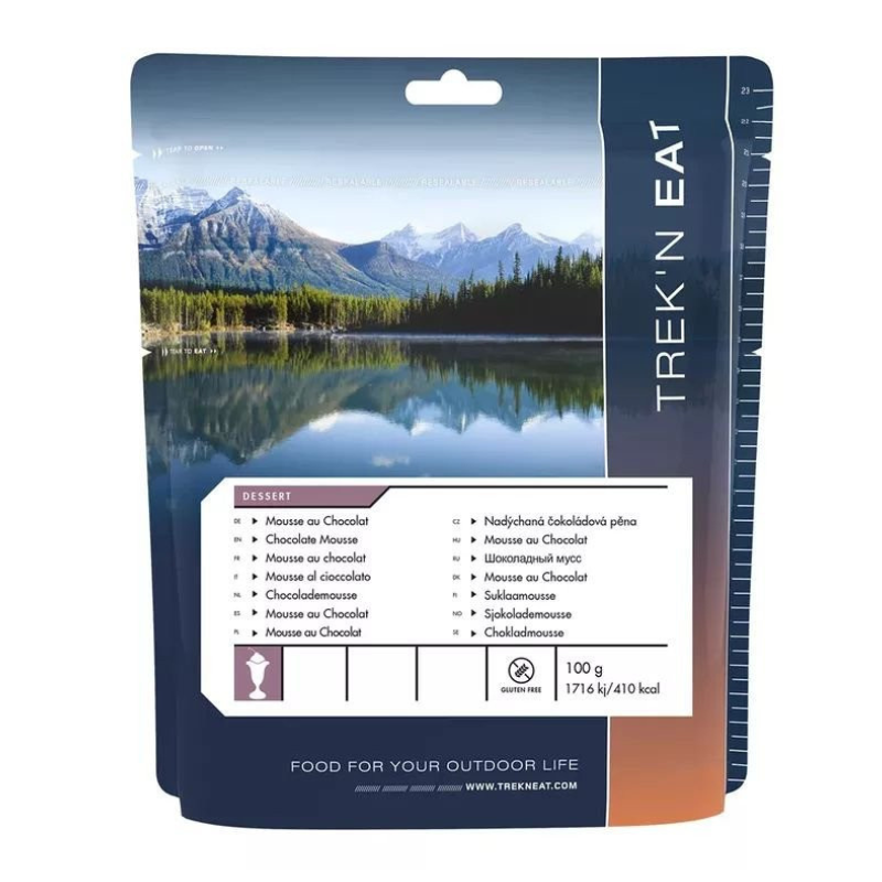 Mousse au chocolat Trek’n Eat, Mousse au chocolat Trek’n Eat, TREK'N EAT, Croque Montagne