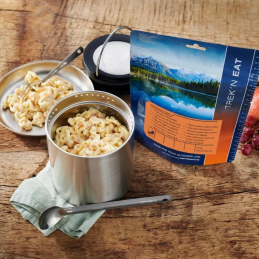 Pates au fromage et aux oignons frits Trek'n eat, Pates au fromage et aux oignons frits Trek'n eat, TREK'N EAT, Croque Montagne