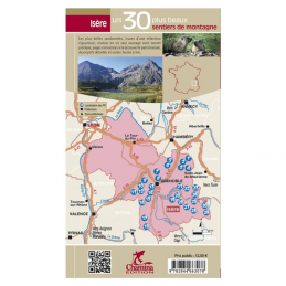 Isère Les 30 plus beaux sentiers de montagne Edition Chamina
