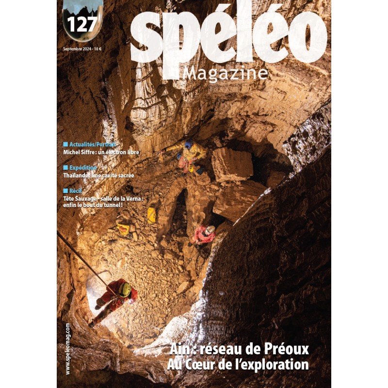 Spéléo Magazine n°127, Spéléo Magazine n°127, SPELEO MAGAZINE, Croque Montagne