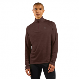 Pull manches longues col zippé 1/2 Run Easy homme Odlo