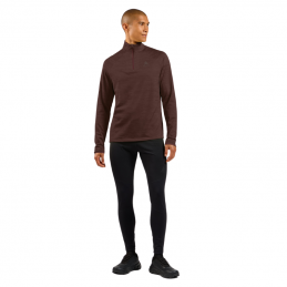 Pull manches longues col zippé 1/2 Run Easy homme Odlo