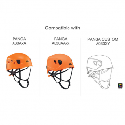Pack 5 pièces de confort pour casque Panga Petzl, Pack 5 pièces de confort pour casque Panga Petzl, PETZL, Croque Montagne