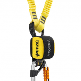 Longe double Absorbica-Y MGO Flex 150 cm Petzl, Longe double Absorbica-Y MGO Flex 150 cm Petzl, PETZL, Croque Montagne