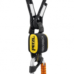 Longe double Absorbica-Y MGO 80 cm Petzl, Longe double Absorbica-Y MGO 80 cm Petzl, PETZL, Croque Montagne