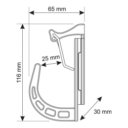 Mousqueton porte matériel Kilo Camp, Mousqueton porte matériel Kilo Camp, CAMP, Croque Montagne