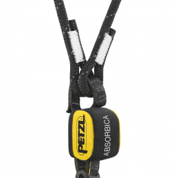 Longe double Absorbica-Y 80 cm Petzl, Longe double Absorbica-Y 80 cm Petzl, PETZL, Croque Montagne