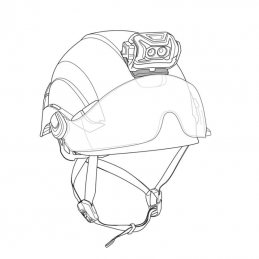 Platine Helmet Adapt Petzl, Platine Helmet Adapt Petzl, PETZL, Croque Montagne