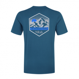 Tee Shirt coton Stance Mountain Peak homme Rab, Tee Shirt coton Stance Mountain Peak homme Rab, RAB, Croque Montagne