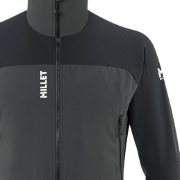 Veste Softshell Fusion XCS Hoodie Homme Millet, Veste Softshell Fusion XCS Hoodie Homme Millet, MILLET, Croque Montagne