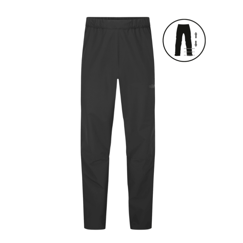 Pantalon imperméable femme Rab, Pantalon imperméable Downpour femme Rab, RAB, Croque Montagne