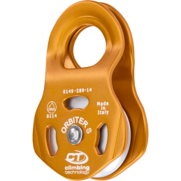 , Poulie à flasques mobiles Orbiter S Climbing Technology., CLIMBING TECHNOLOGY, Croque Montagne