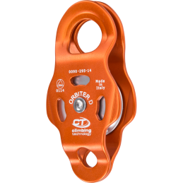 , Poulie à flasque mobile Orbiter D Climbing Technology, CLIMBING TECHNOLOGY, Croque Montagne
