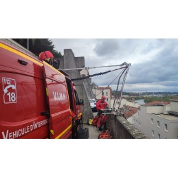 , Jeux de plaques de pont / terrasse / acrotère pour potence et tripodes NiV'R®, NIVR, Croque Montagne