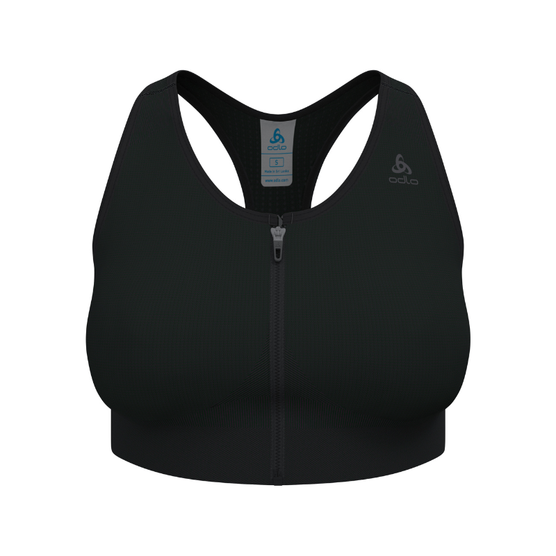 Brassière de sport zippée à maintien élevé Seamless Odlo