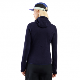 Pull à capuche zippé Ascent femme Odlo, Pull à capuche zippé Ascent femme Odlo, ODLO, Croque Montagne