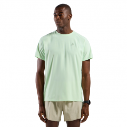 , Tee shirt de running Zeroweight Chill-Tec homme Odlo, ODLO, Croque Montagne