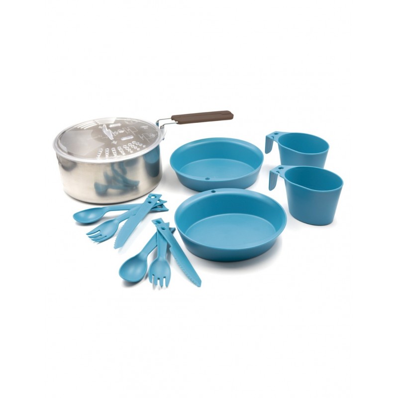 Popotte inox 2 personnes Laken, Popotte inox 2 personnes Laken, LAKEN, Croque Montagne