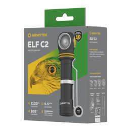 Lampe ELF C2 rechargeable micro USB Armytek, Lampe ELF C2 rechargeable micro USB Armytek, ARMYTEK, Croque Montagne