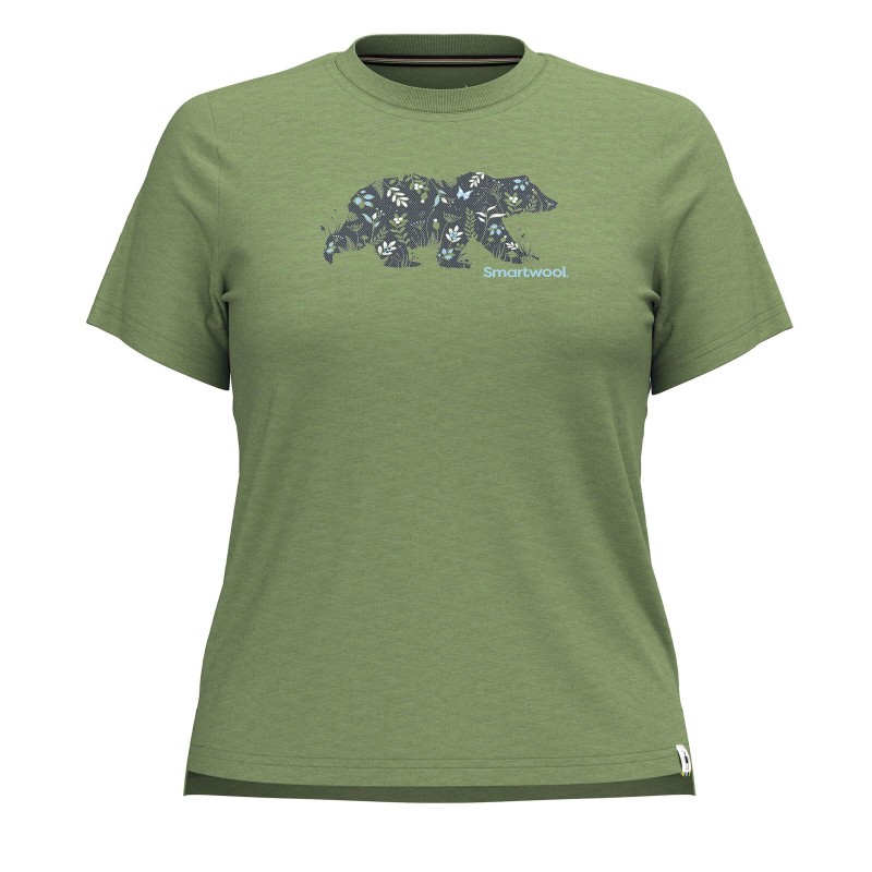 Tee shirt manches courtes avec imprimé Osa Vega femme Smartwool
