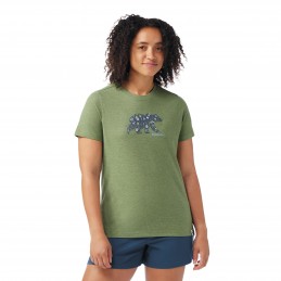 Tee shirt manches courtes avec imprimé Osa Vega femme Smartwool