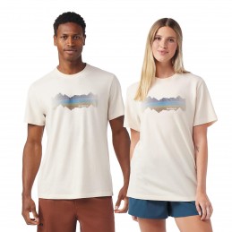 Tee shirt manches courtes avec imprimé Mountain Horizon homme Smartwool