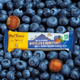 Barre céréales bio Myrtilles et noisettes Meltonic