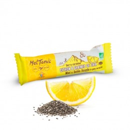 Barre céréales bio Citron et graines de chia Meltonic