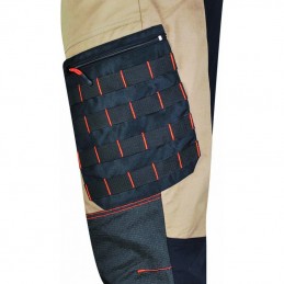 Pantalon de travail Handy beige Solidur, Pantalon de travail Handy beige Solidur, SOLIDUR, Croque Montagne