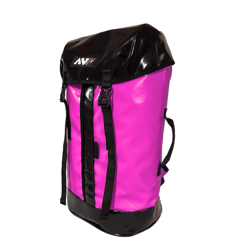 Sac de transport Sherpa à zip 50 + 5 L Fushia Aventure Verticale