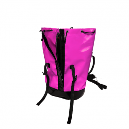 Sac de transport Sherpa à zip 50 + 5 L Fushia Aventure Verticale